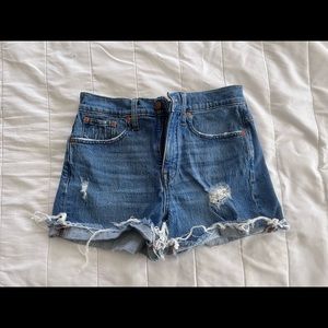 SOLD Madewell Jean shorts